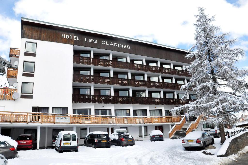 Hotel Les Clarines Les Deux Alpes Exteriör bild